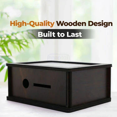 Wooden Money Bank