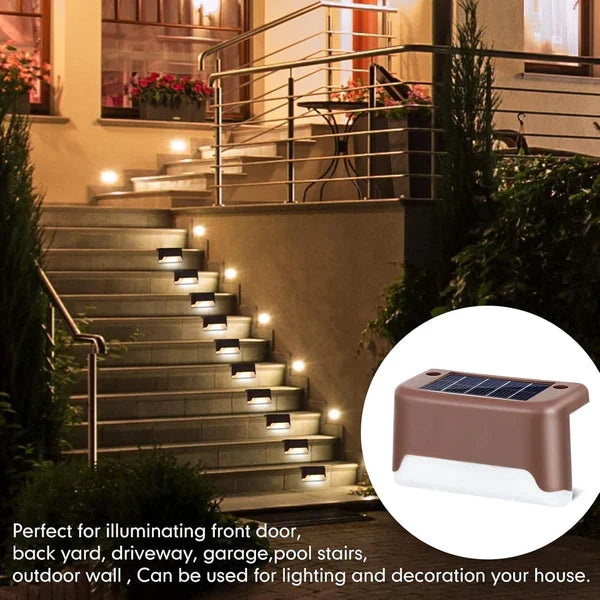 LED Solar Deck Lights
